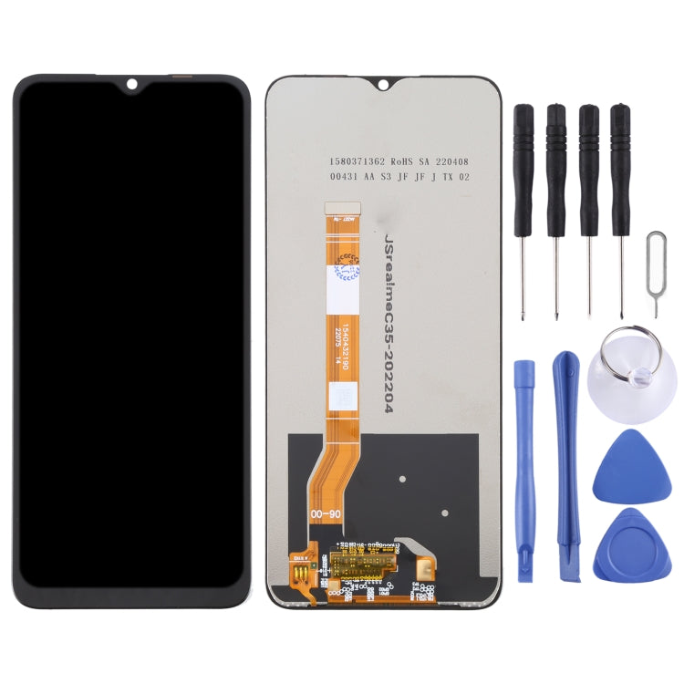 Ensemble complet d'écran LCD et de numériseur pour OPPO Realme C35, For Realme C35