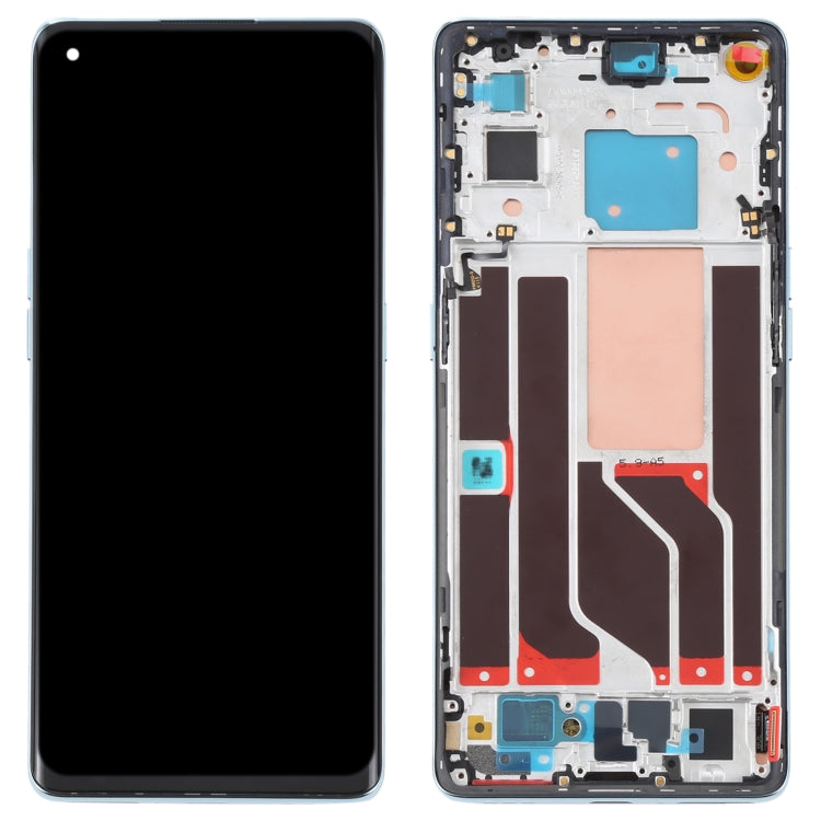 Écran LCD d'origine et numériseur, assemblage complet avec cadre pour OPPO Reno6 Pro 5G PEPM00 CPH2249