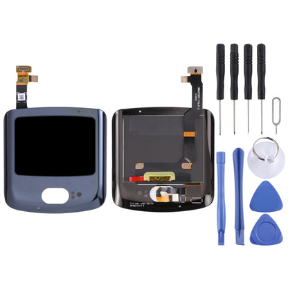 Écran LCD secondaire d'origine et numériseur complet pour Motorola Razr 5G