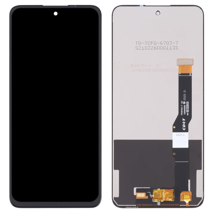 Ensemble complet d'écran LCD et numériseur, pour TCL 20L / 20L +/ 20 Lite T774H T774B T775H T775B