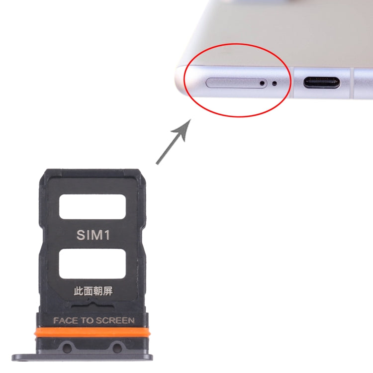 Tiroir Carte SIM + Tiroir Carte SIM pour Xiaomi 12/12X