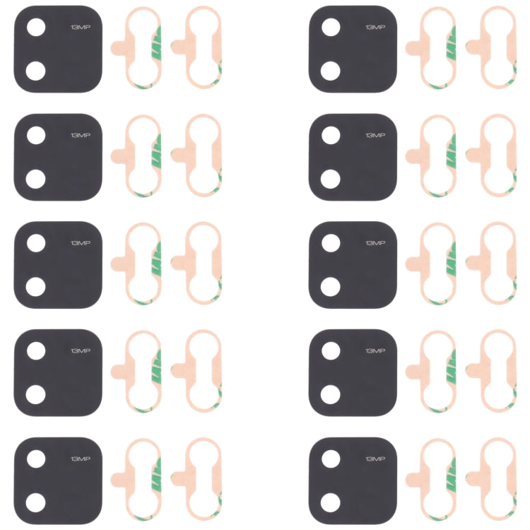 Objectif de caméra arrière 10 pièces pour Xiaomi Redmi 10A 220233L2C
