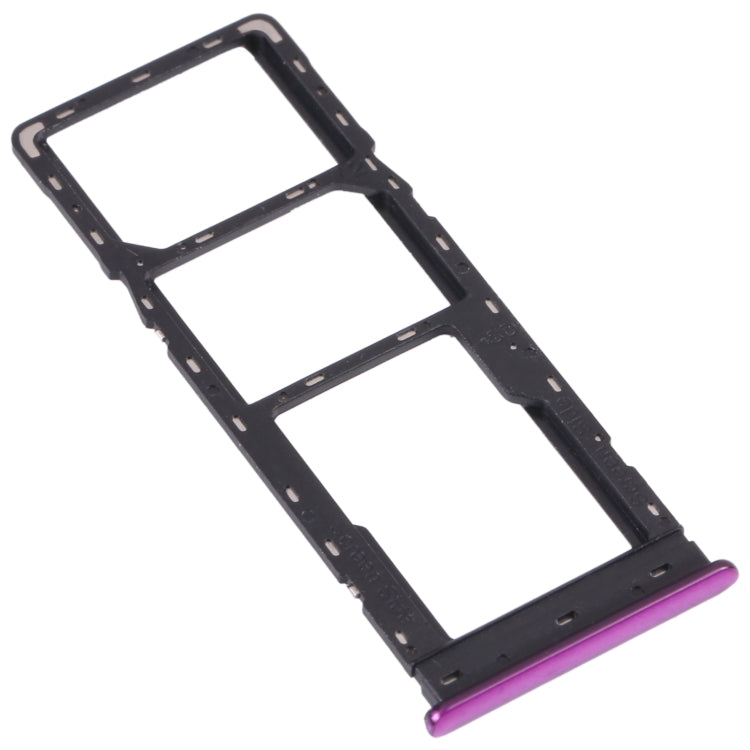 Pour Infinix Hot 8 Lite/Hot 8 plateau de carte SIM + plateau de carte SIM + plateau de carte Micro SD