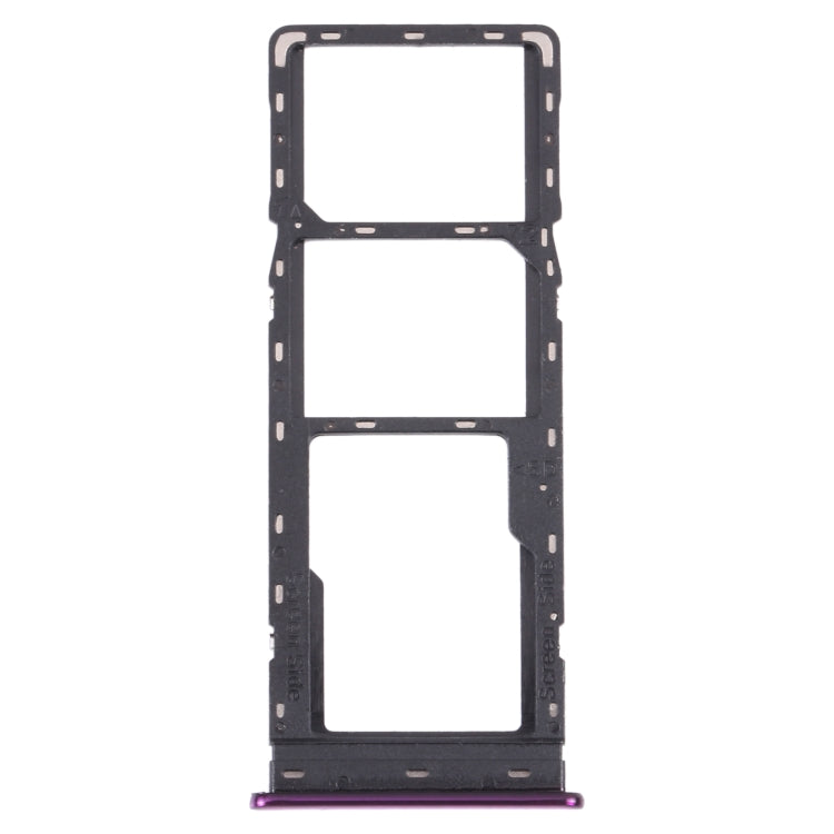 Pour Infinix S5 Lite X652B X652C plateau de carte SIM + plateau de carte SIM + plateau de carte Micro SD