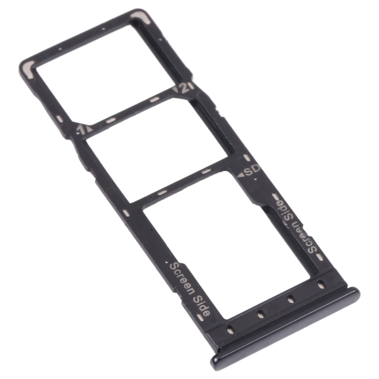 Pour Infinix Hot 10s NFC/Hot 10s/Hot 10T plateau de carte SIM + plateau de carte SIM + plateau de carte Micro SD