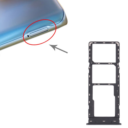 Pour Tecno Camon 17P CG7 plateau de carte SIM + plateau de carte SIM + plateau de carte Micro SD