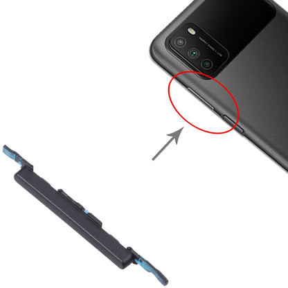 Bouton de contrôle du volume pour Xiaomi Poco M3 M2010J19CG M2010J19CI