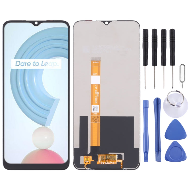 Ensemble complet d'écran LCD et de numériseur pour OPPO Realme C21Y/Realme C25Y, For Realme C21Y/Realme C25Y