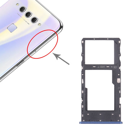 Plateau pour carte SIM + plateau pour carte Micro SD pour TCL Plex T780H