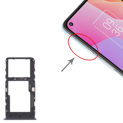 Plateau de carte SIM d'origine + plateau de carte Micro SD pour TCL 10L/10 Lite T770H T770B