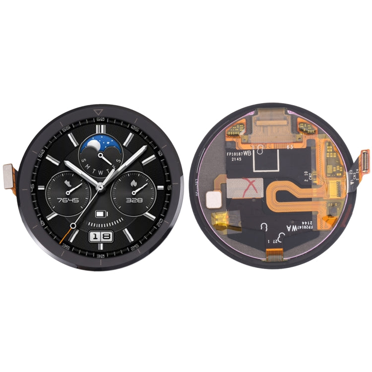 Écran LCD et numériseur en matériau saphir d'origine, assemblage complet (câble unique) pour Huawei Watch GT 3 Pro 46 mm, For Huawei Watch GT 3 Pro 46mm(Single Cable)