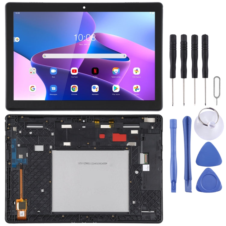 Écran LCD et numériseur complet avec cadre pour Lenovo Tab M10 HD TB-X505L TB-X505 TB-X505F