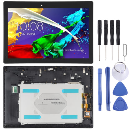 Écran LCD et numériseur complet avec cadre pour Lenovo Tab 2 A10-70 A10-70F A10-70L