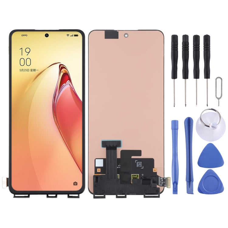 Écran LCD et numériseur en matériau AMOLED d'origine, assemblage complet pour OPPO Reno8 Pro +/Realme GT Neo3, For OPPO Reno8 Pro+/Realme GT Neo3