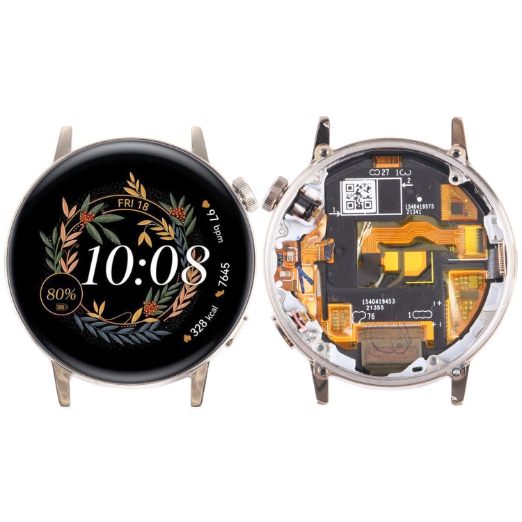Écran LCD d'origine et numériseur complet avec cadre pour Huawei Watch GT 3 42mm MIL-B19