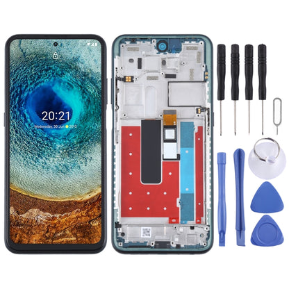 Écran LCD et numériseur complet avec cadre pour Nokia X10 TA-1350 TA-1332