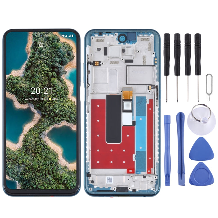 Écran LCD et numériseur complet avec cadre pour Nokia X20 TA-1341 TA-1344