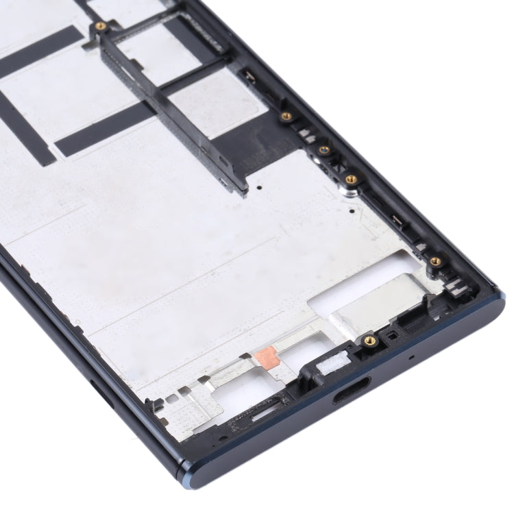 Plaque de lunette de cadre central d'origine pour Sony Xperia XZ Premium