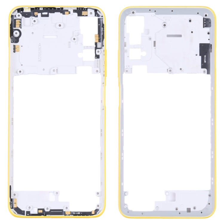 Plaque de lunette de cadre central d'origine pour Xiaomi Poco M3 Pro 5G M2103K19PG M2103K19PI