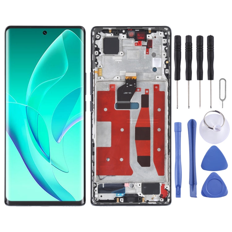 Écran LCD d'origine et numériseur complet avec cadre pour Honor 60