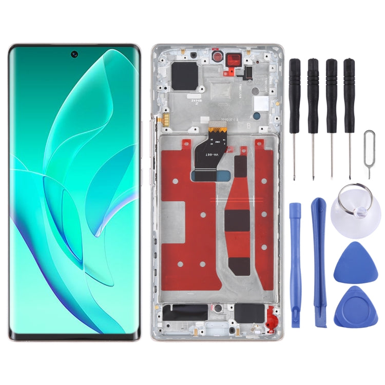 Écran LCD d'origine et numériseur complet avec cadre pour Honor 60