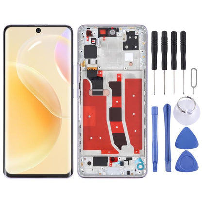 Écran LCD d'origine et numériseur complet avec cadre pour Huawei Nova 8 5G