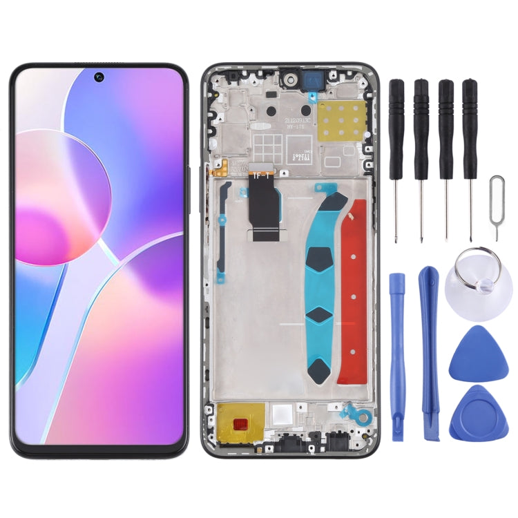 Écran LCD d'origine et numériseur complet avec cadre pour Honor X30i