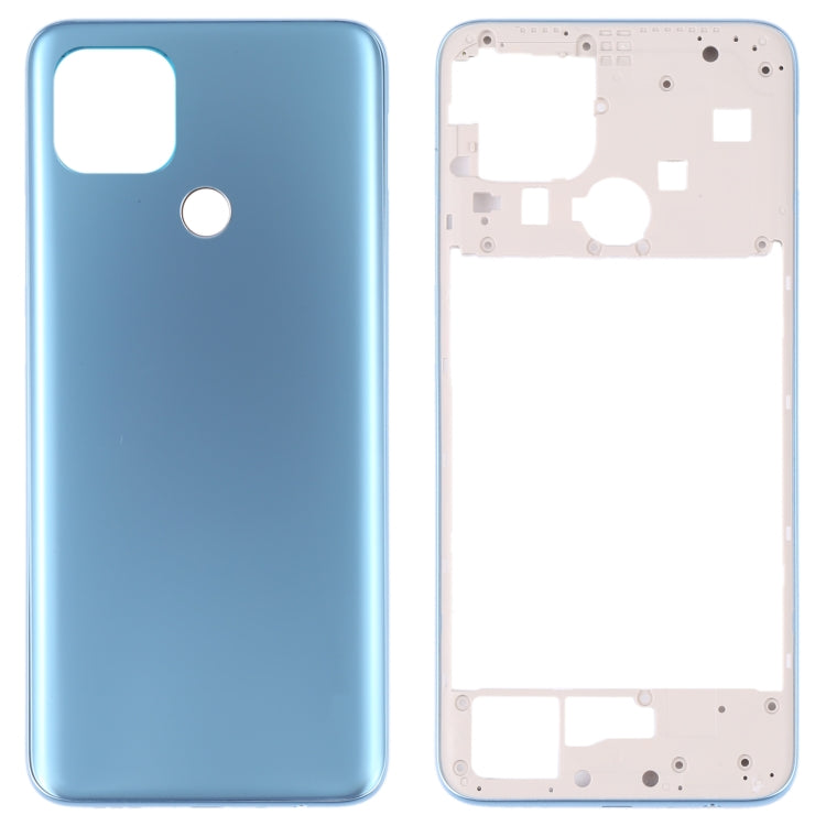 Couvercle arrière de batterie pour OPPO A15/A15S/A35, avec cadre central