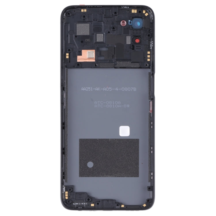 Pour couvercle arrière de batterie OPPO A56 5G avec cadre central