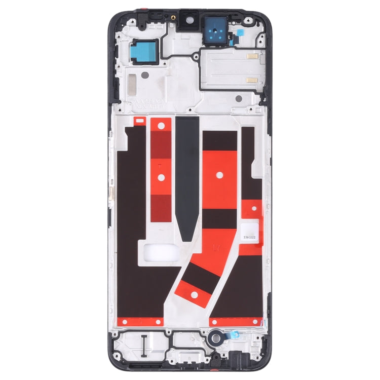 Pour OPPO A57 5G, boîtier avant, cadre LCD, plaque de lunette