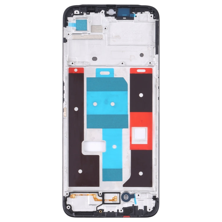 Pour Realme C35, boîtier avant, cadre LCD, plaque de lunette, For OPPO Realme C35