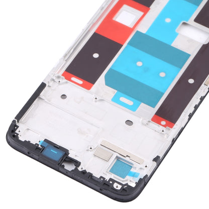 Pour Realme C35, boîtier avant, cadre LCD, plaque de lunette, For OPPO Realme C35