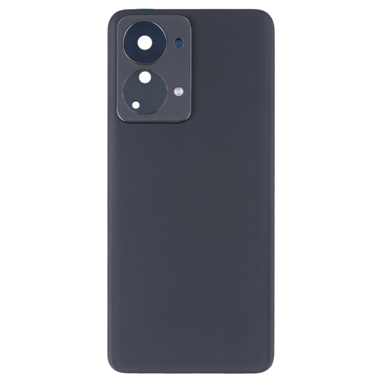 Pour OnePlus Nord 2T Couvercle arrière de la batterie avec objectif d'appareil photo