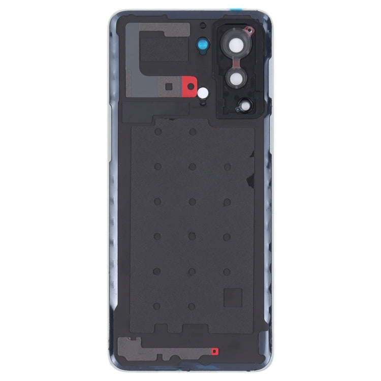 Pour OnePlus Nord 2T Couvercle arrière de la batterie avec objectif d'appareil photo