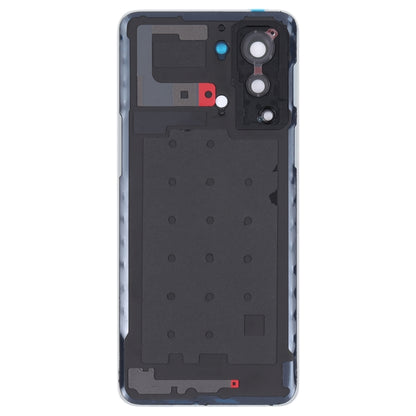 Pour OnePlus Nord 2T Couvercle arrière de la batterie avec objectif d'appareil photo