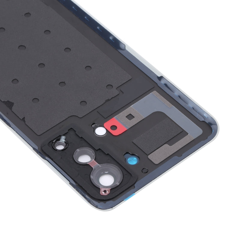 Pour OnePlus Nord 2T Couvercle arrière de la batterie avec objectif d'appareil photo