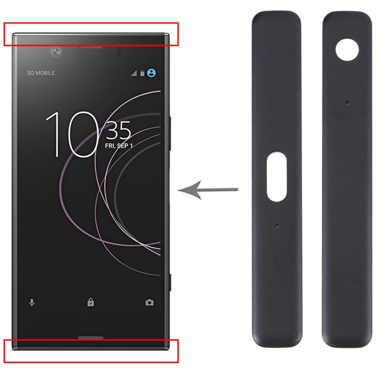 1 paire de barres latérales pour Sony Xperia XZ1 Compact