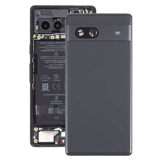 Pour Google Pixel 7A couvercle arrière de batterie d'origine avec couvercle d'objectif d'appareil photo