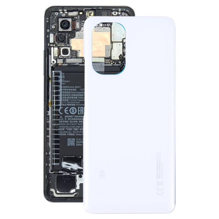 Cache arrière de batterie en verre pour Xiaomi Poco F3