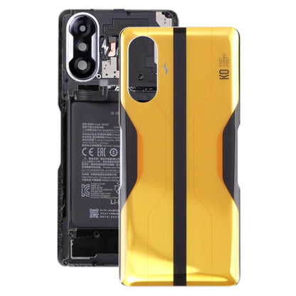 Cache arrière de batterie en verre pour Xiaomi Redmi K40 Gaming