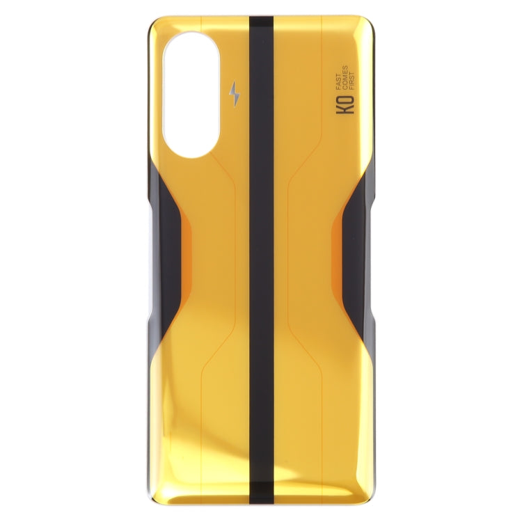 Cache arrière de batterie en verre pour Xiaomi Redmi K40 Gaming