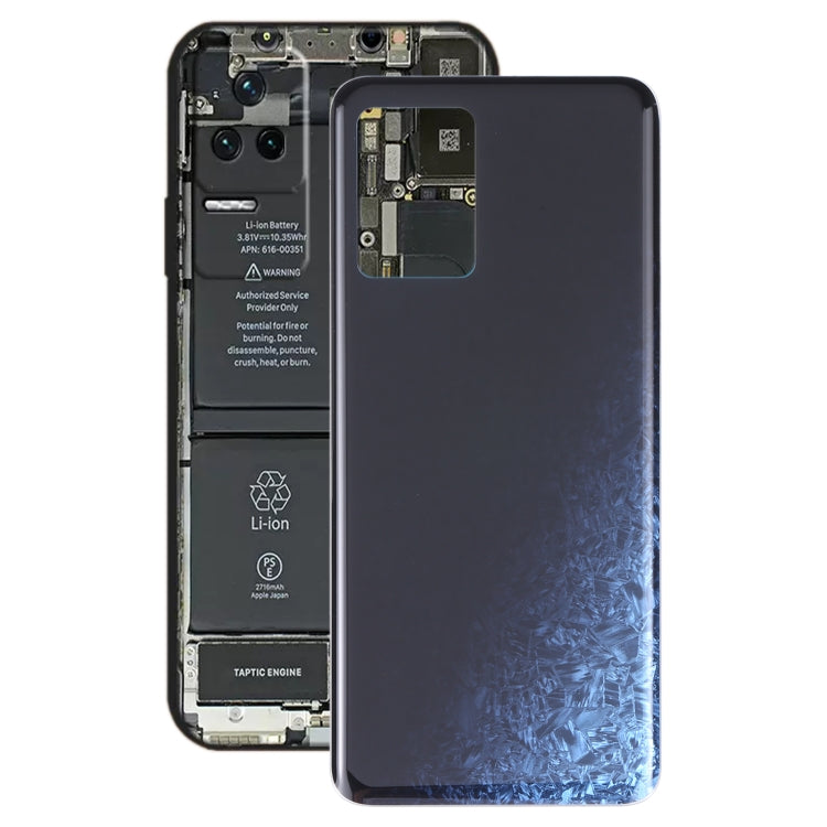 Cache arrière de batterie en verre pour Xiaomi Redmi K50 / Redmi K50 Pro