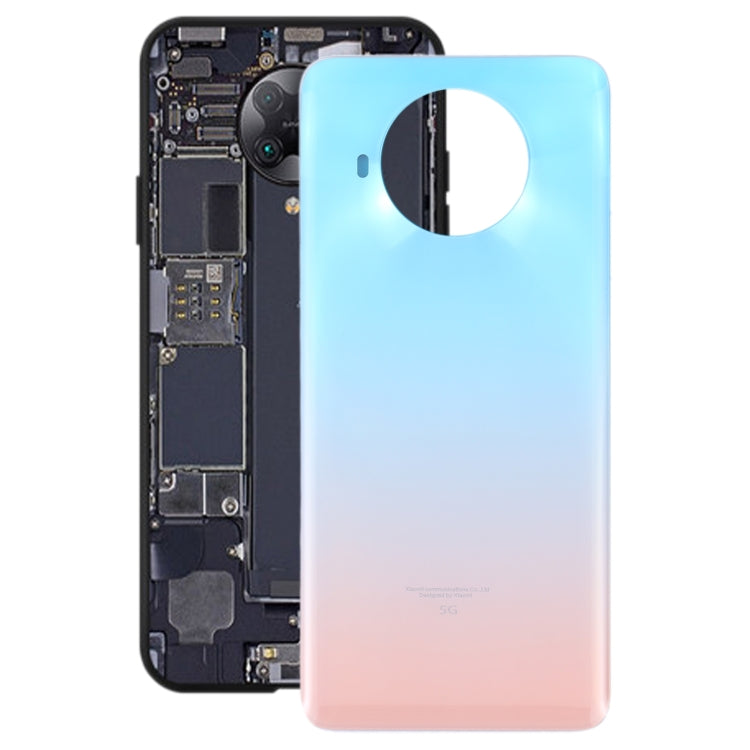 Couvercle arrière de batterie en verre pour Xiaomi Redmi Note 9 Pro 5G/Mi 10T Lite 5G