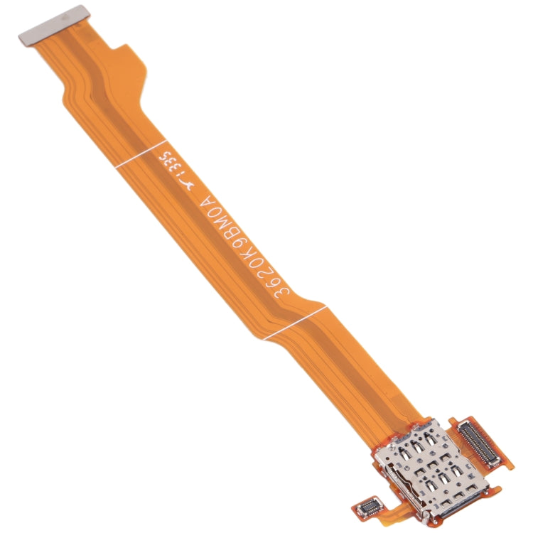 Pour Xiaomi Civi Prise de support de carte SIM d'origine avec câble flexible