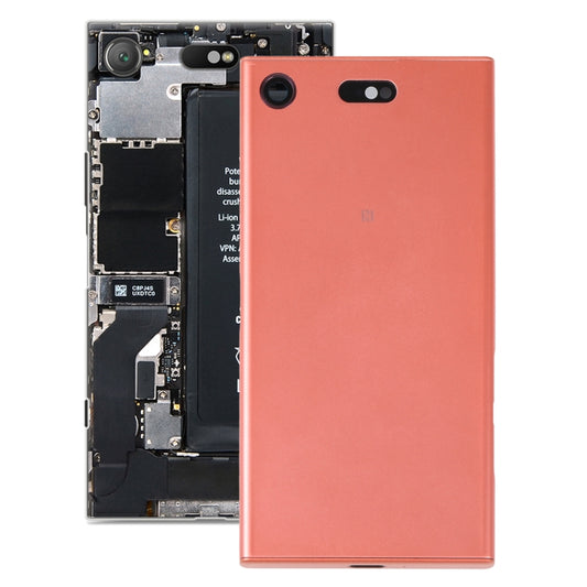 Cache arrière de batterie d'origine avec cache d'objectif d'appareil photo pour Sony Xperia XZ1 Compact
