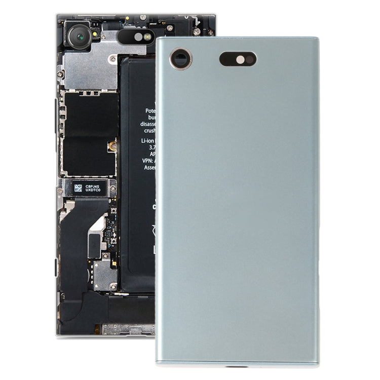 Cache arrière de batterie d'origine avec cache d'objectif d'appareil photo pour Sony Xperia XZ1 Compact