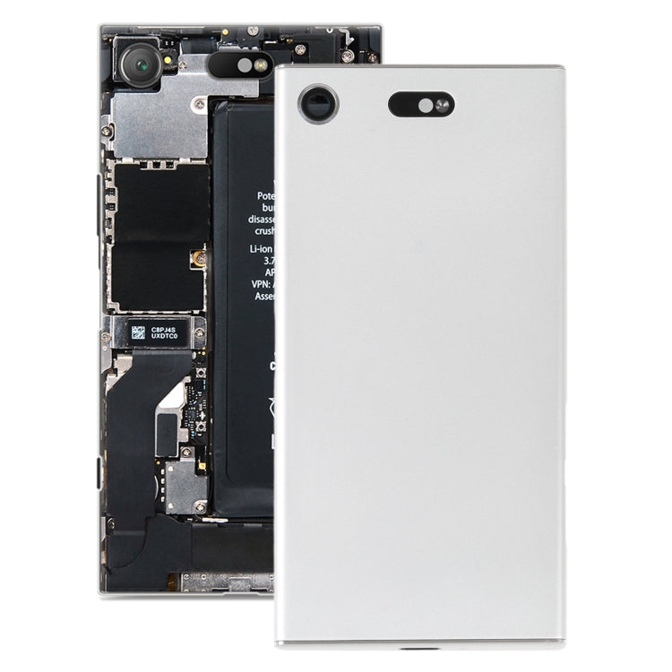 Cache arrière de batterie d'origine avec cache d'objectif d'appareil photo pour Sony Xperia XZ1 Compact