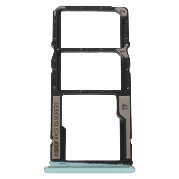 Plateau de carte SIM + plateau de carte SIM + plateau de carte Micro SD pour Xiaomi Redmi 10C/Redmi 10 India/Poco C40