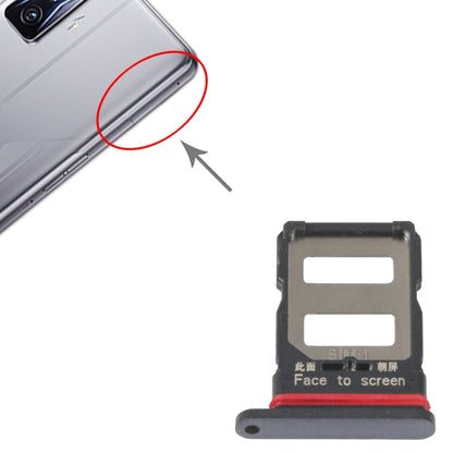 Pour Xiaomi Redmi K50/K50 Pro Plateau de carte SIM + Plateau de carte SIM
