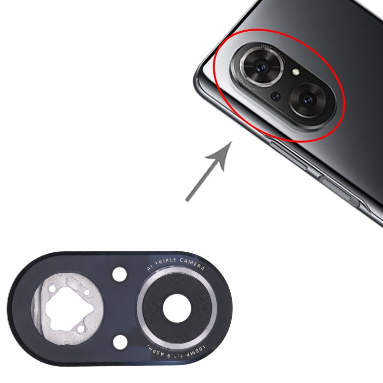 Couvercle d'objectif d'appareil photo d'origine pour Honor 50 SE